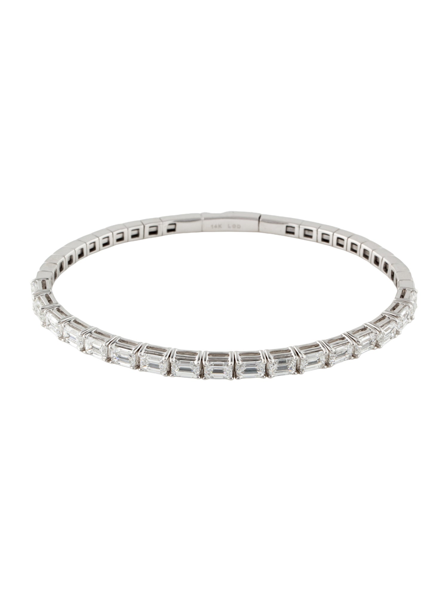 Bracelet 14K 5.00ctw Lab-Grown Diamond Flex Bracelet