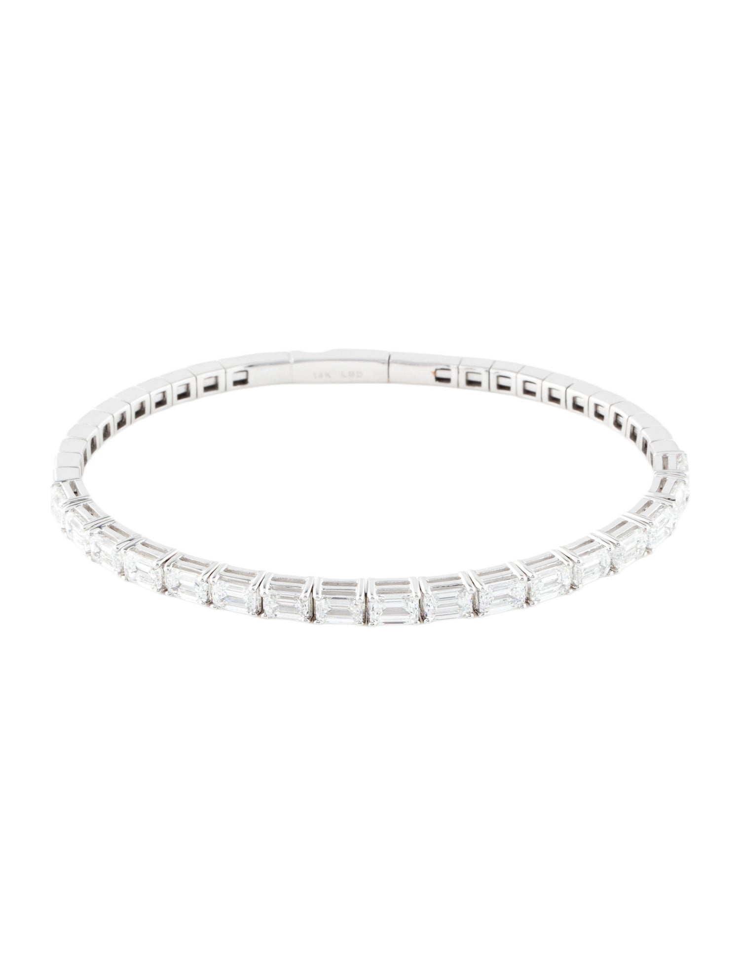 Bracelet 14K 5.00ctw Lab-Grown Diamond Flex Bracelet