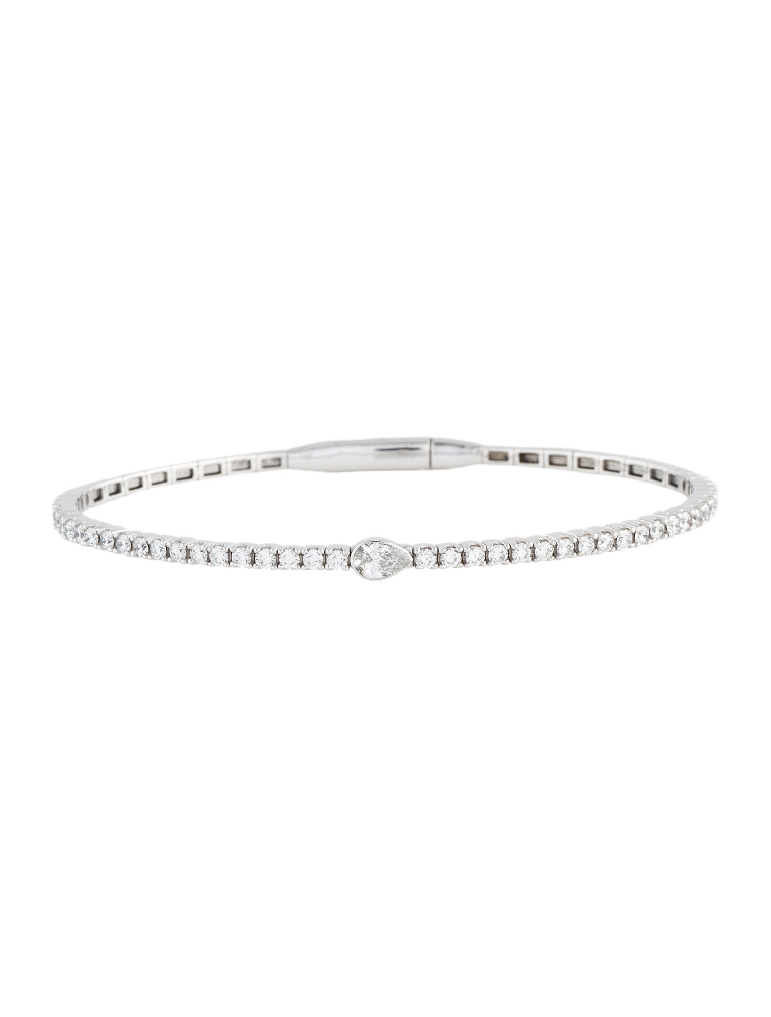 Bracelet 14K 1.50ctw Lab-Grown Diamond Flex Bracelet
