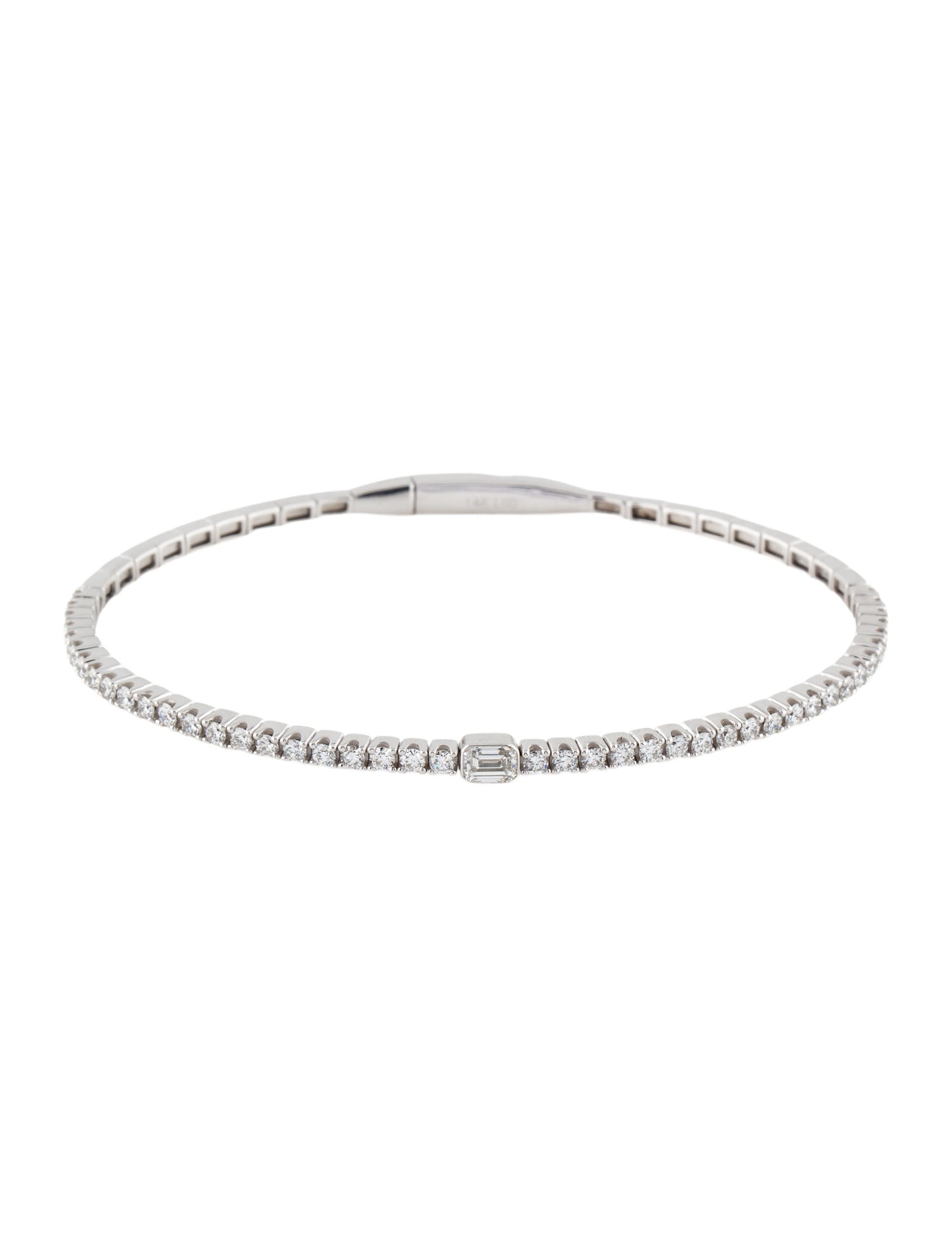 Bracelet 14K 1.50ctw Lab-Grown Diamond Link Bracelet