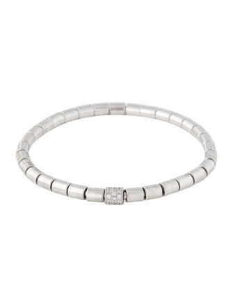 Bracelet 14K Diamond Barrel Bead Stretch