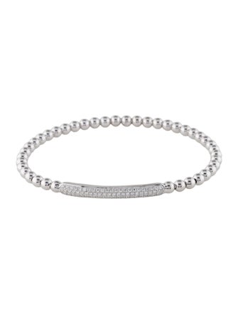 Bracelet 18K Diamond Bead Bracelet