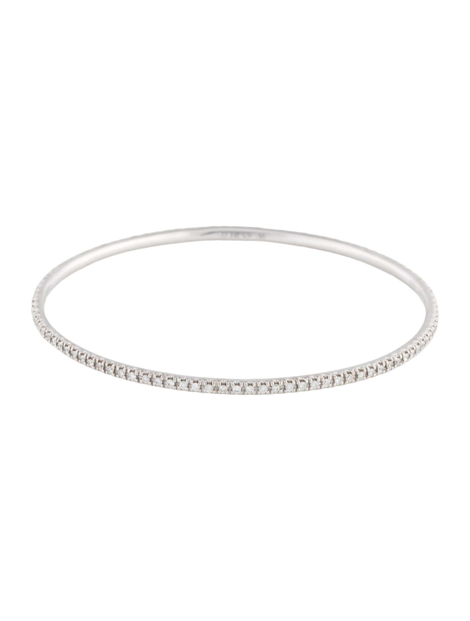 Bracelet 14K Diamond Pave Bangle