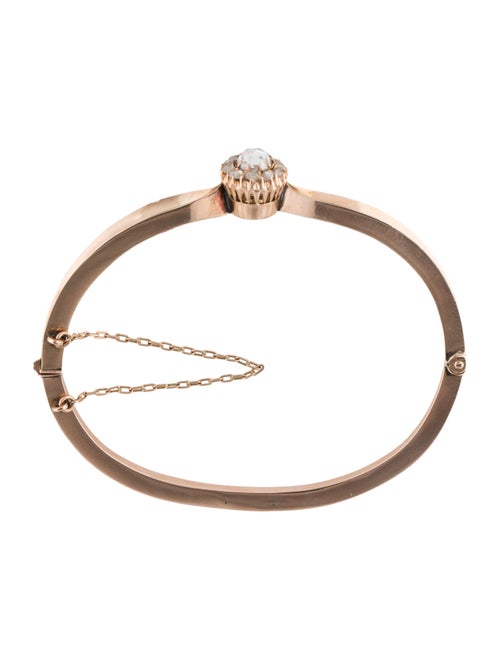 Bracelet 14K Diamond Station Bangle