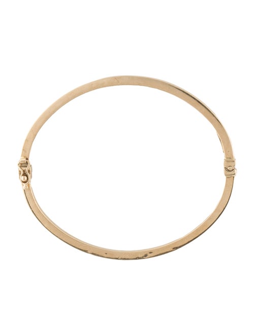 Bracelet 14K Hinged Bangle