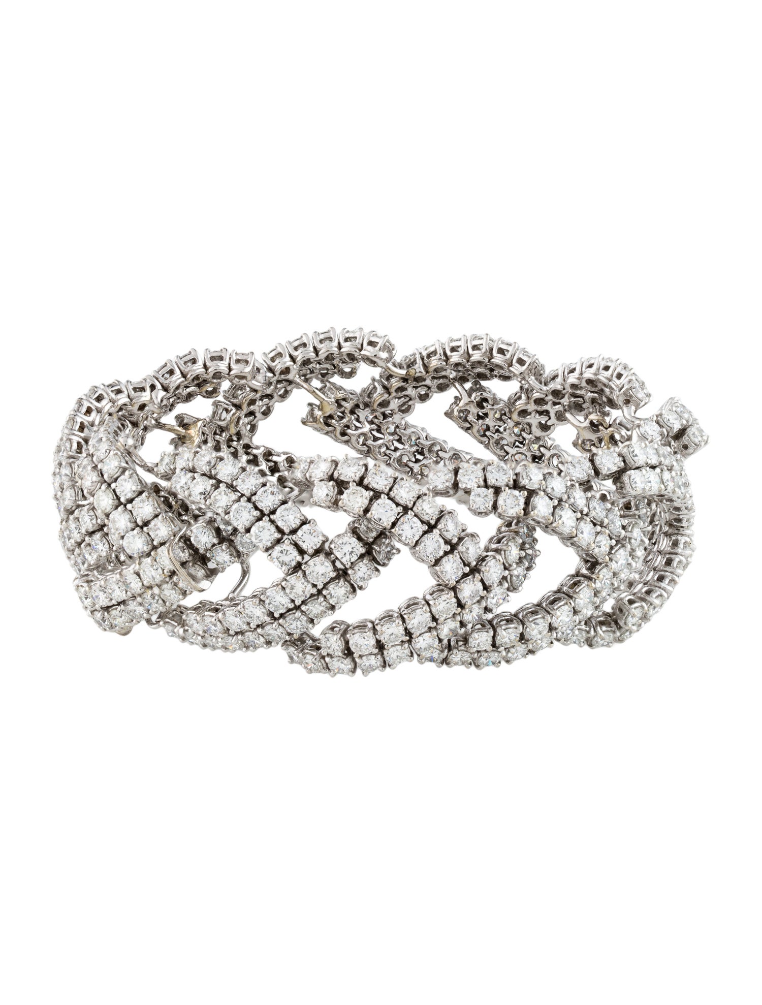 Bracelet 18K 22.44ctw Diamond Link Bracelet
