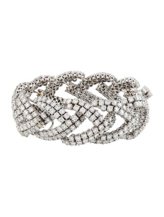 Bracelet 18K 22.44ctw Diamond Link Bracelet