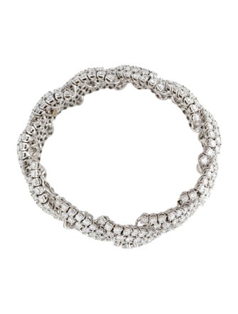 Bracelet 18K 22.44ctw Diamond Link Bracelet