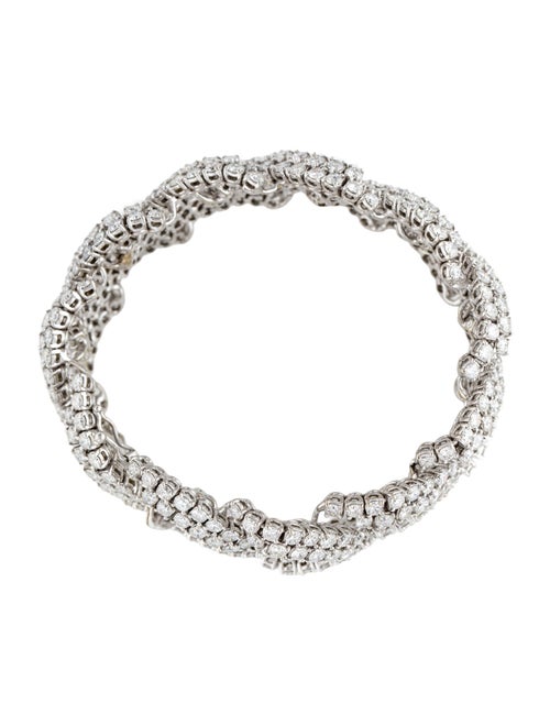 Bracelet 18K 22.44ctw Diamond Link Bracelet