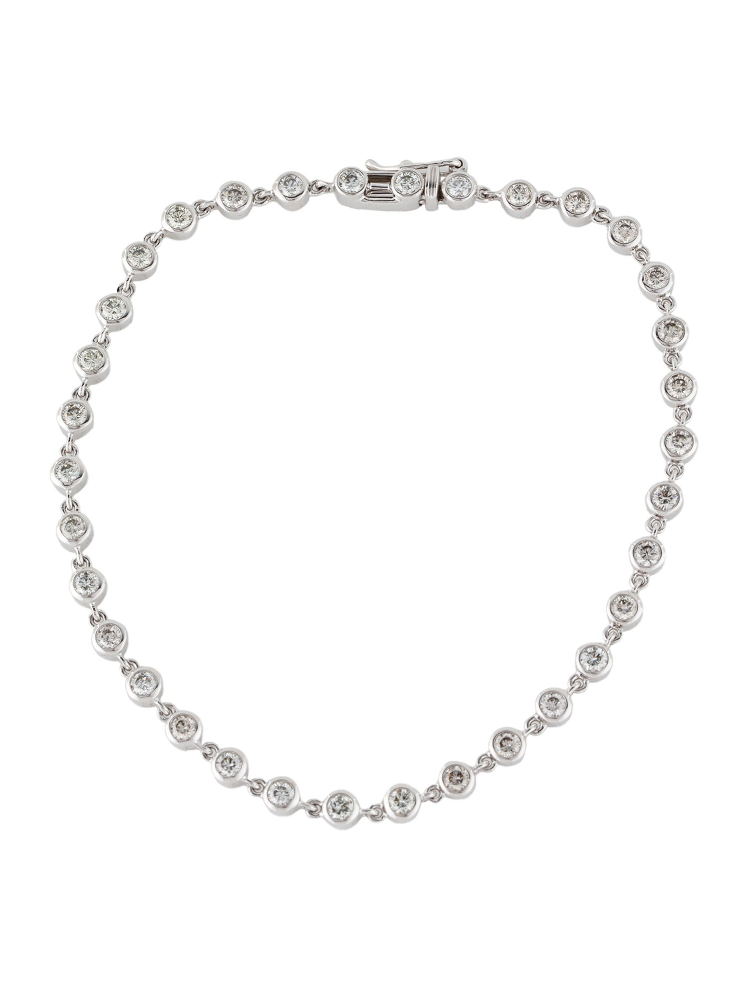 Bracelet 14K 1.75ctw Diamond Link Bracelet