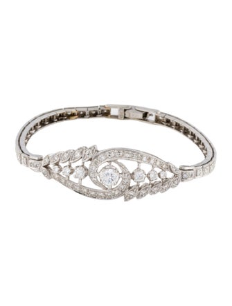 Bracelet  14K 1.71ctw Diamond Station Bracelet