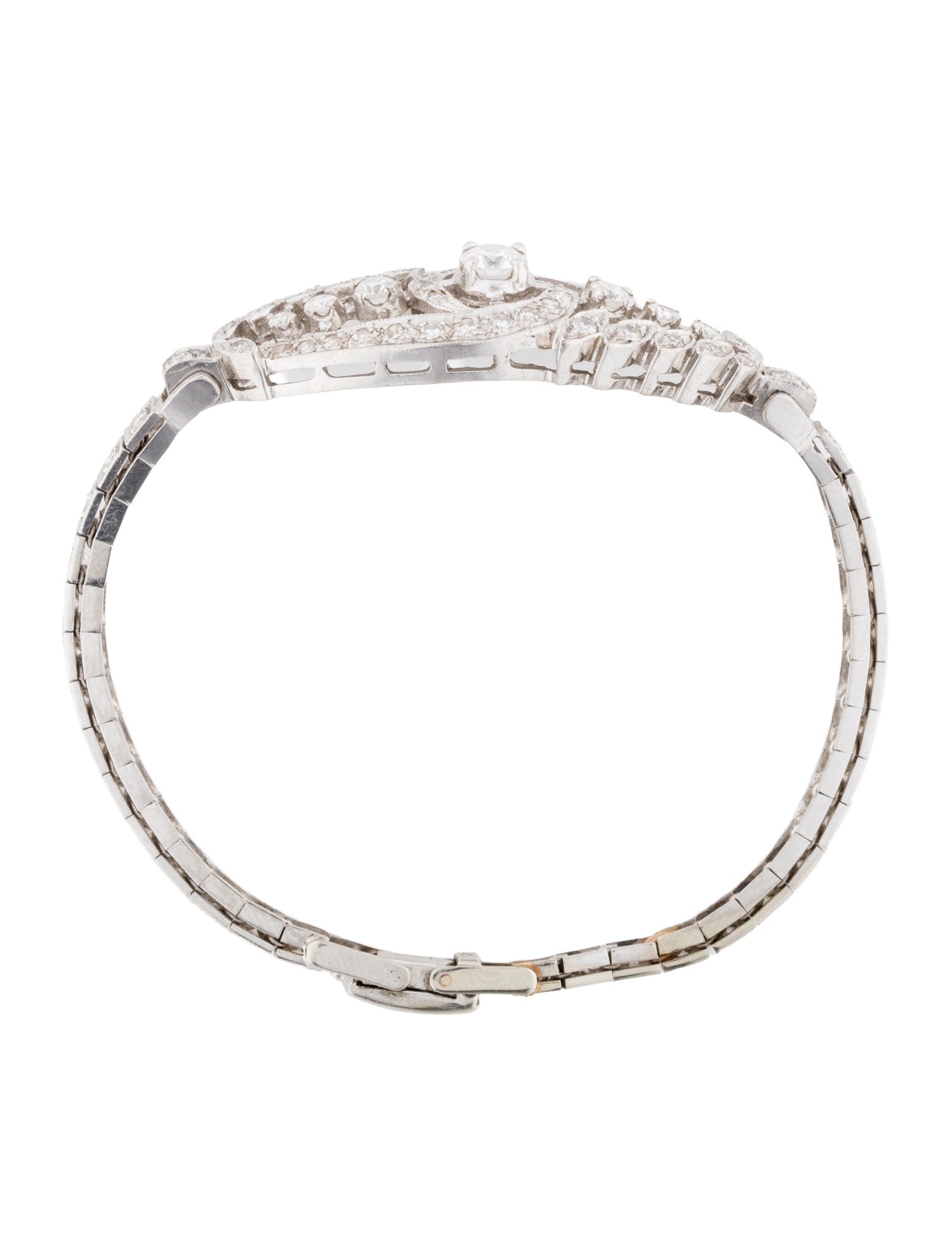 Bracelet  14K 1.71ctw Diamond Station Bracelet