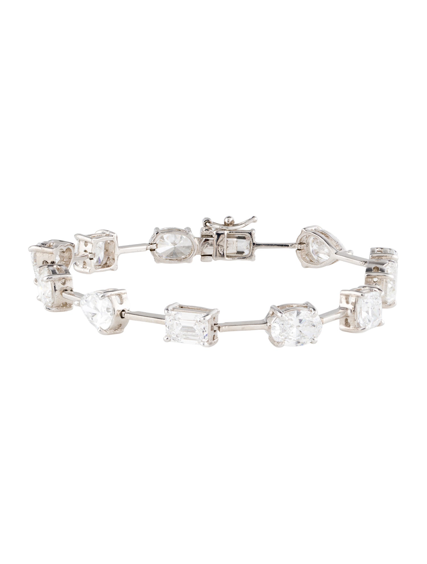 Bracelet 14K 11.98ctw Lab-Grown Diamond Station