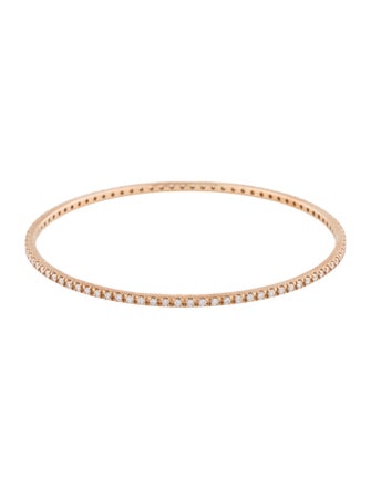 Bracelet 18K 1.29ctw Diamond Bangle Bracelet