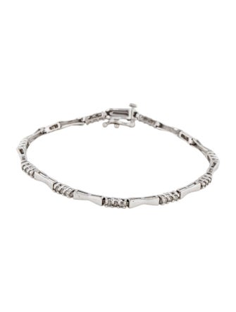 Bracelet 14K Diamond Link Bracelet