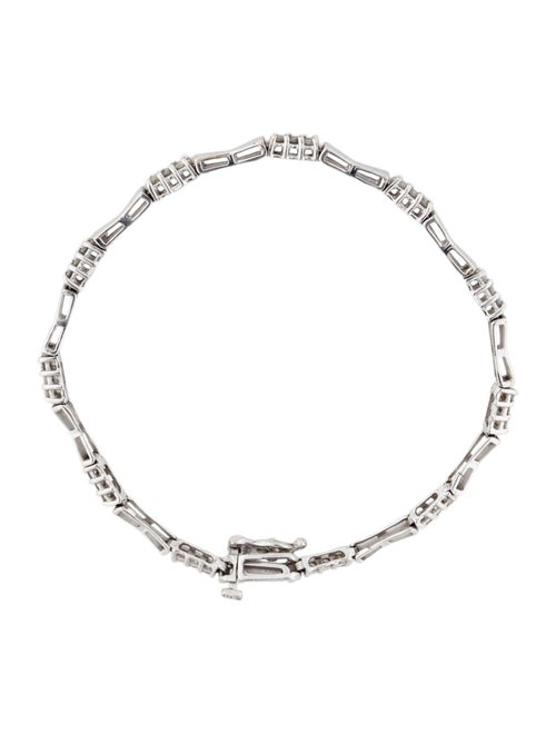 Bracelet 14K Diamond Link Bracelet