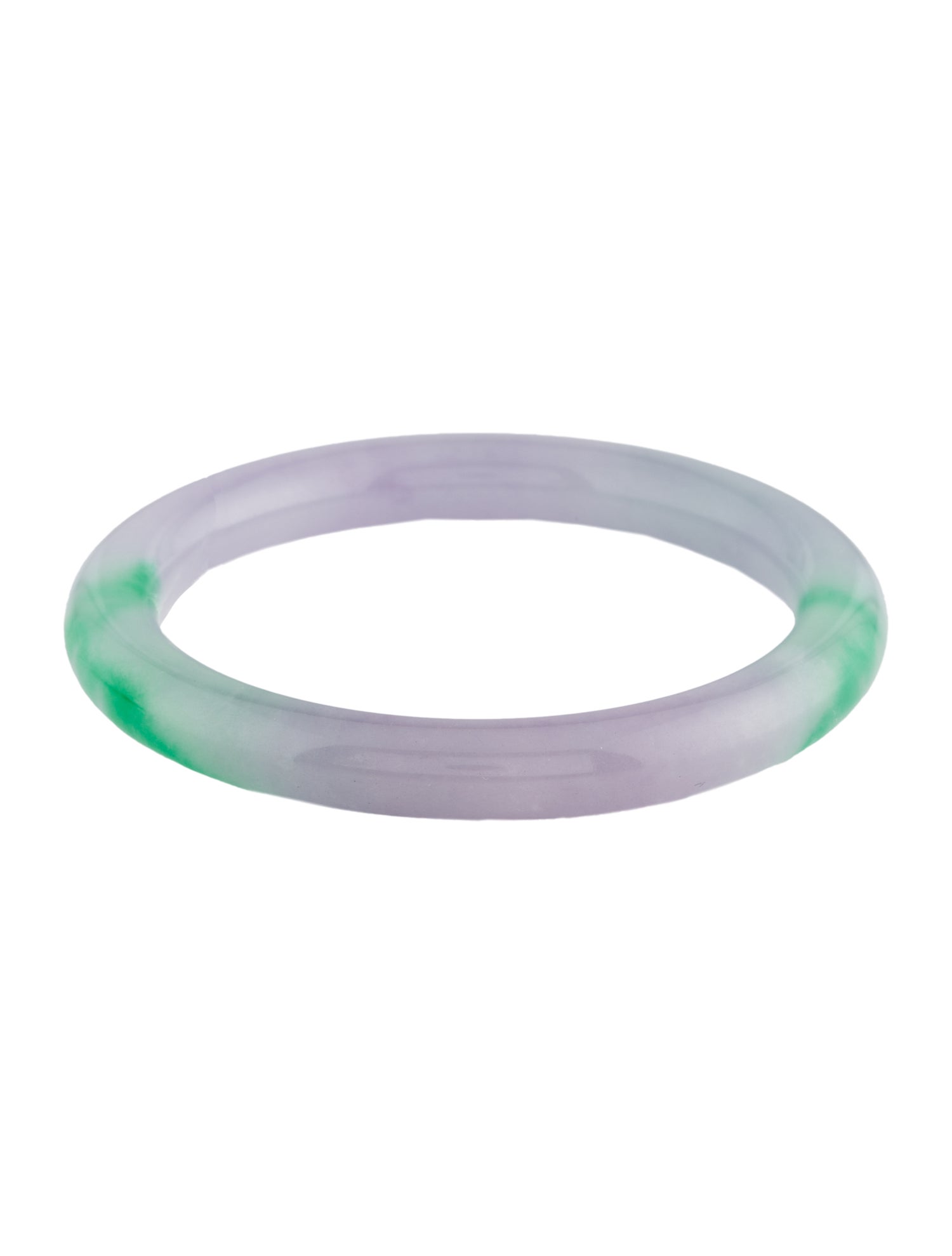 Bracelet Dyed Jadeite Carved Slip-On Bangle Bracelet