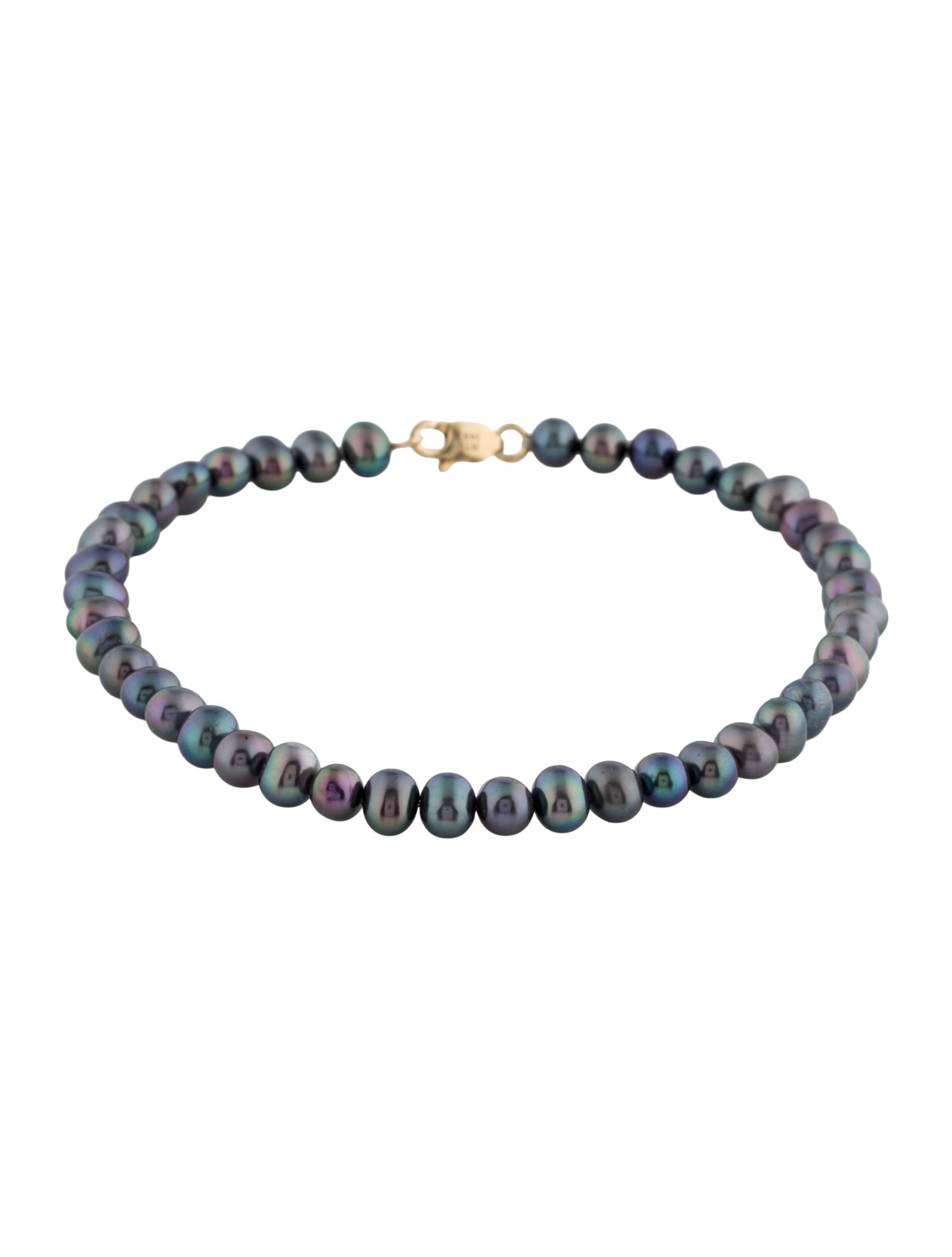 Bracelet 14K Dyed Pearl Bead Bracelet