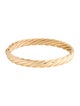 Bracelet 14K Twisted Hinge Bangle