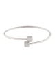 Bracelet 14K Diamond Bypass Bangle Bracelet