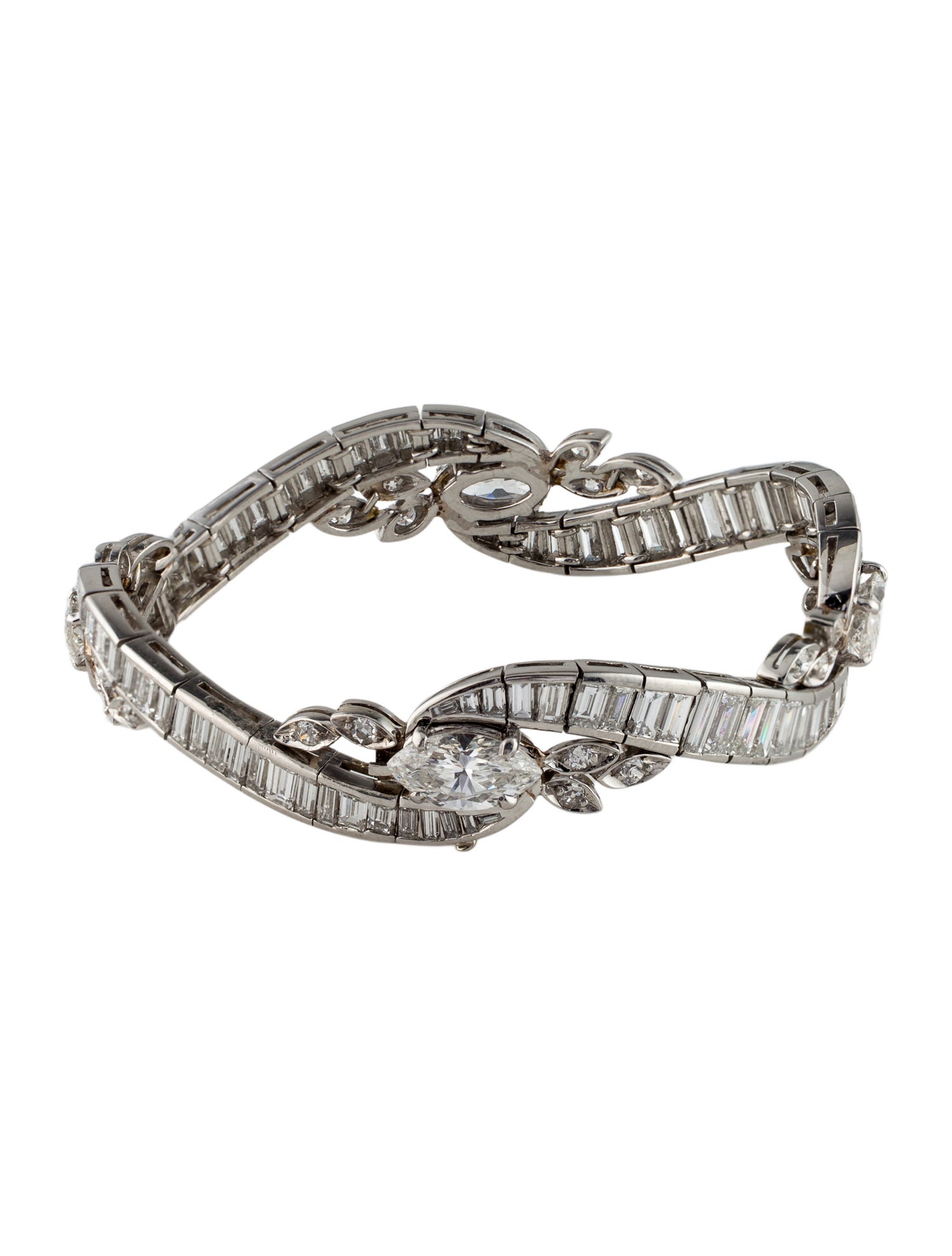 Bracelet Platinum 12.44ctw Diamond Bracelet