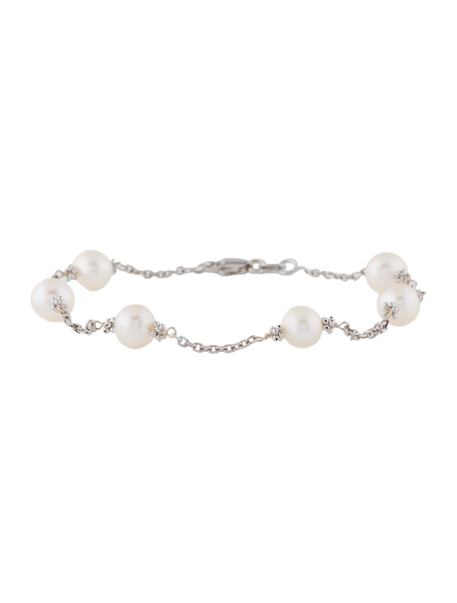 Bracelet 14K Pearl Station