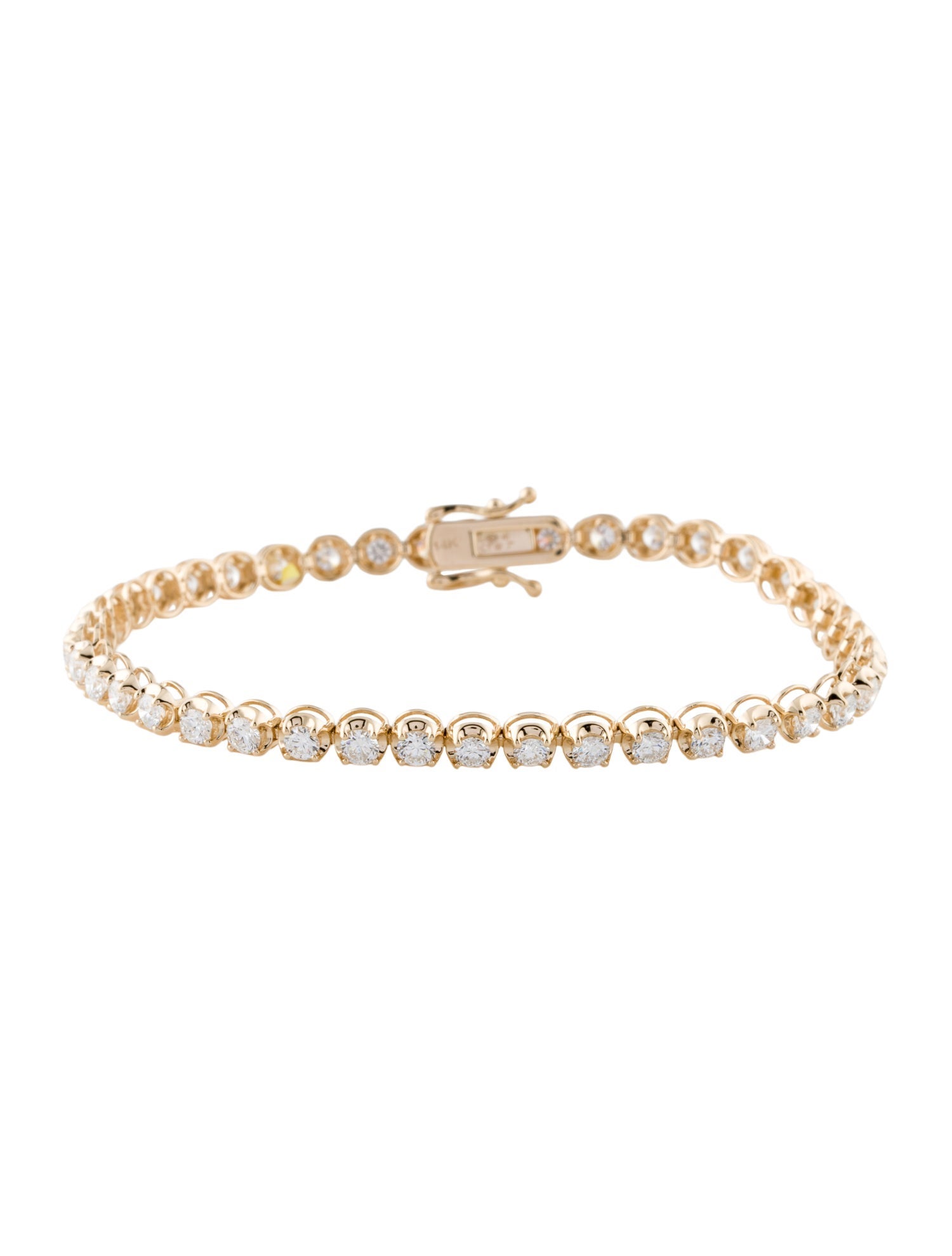 Bracelet 14K 4.25ctw Lab-Grown Diamond Tennis Bracelet