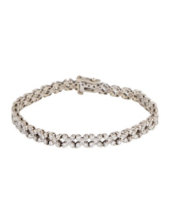 Bracelet 14K 3.74ctw Diamond Link Bracelet
