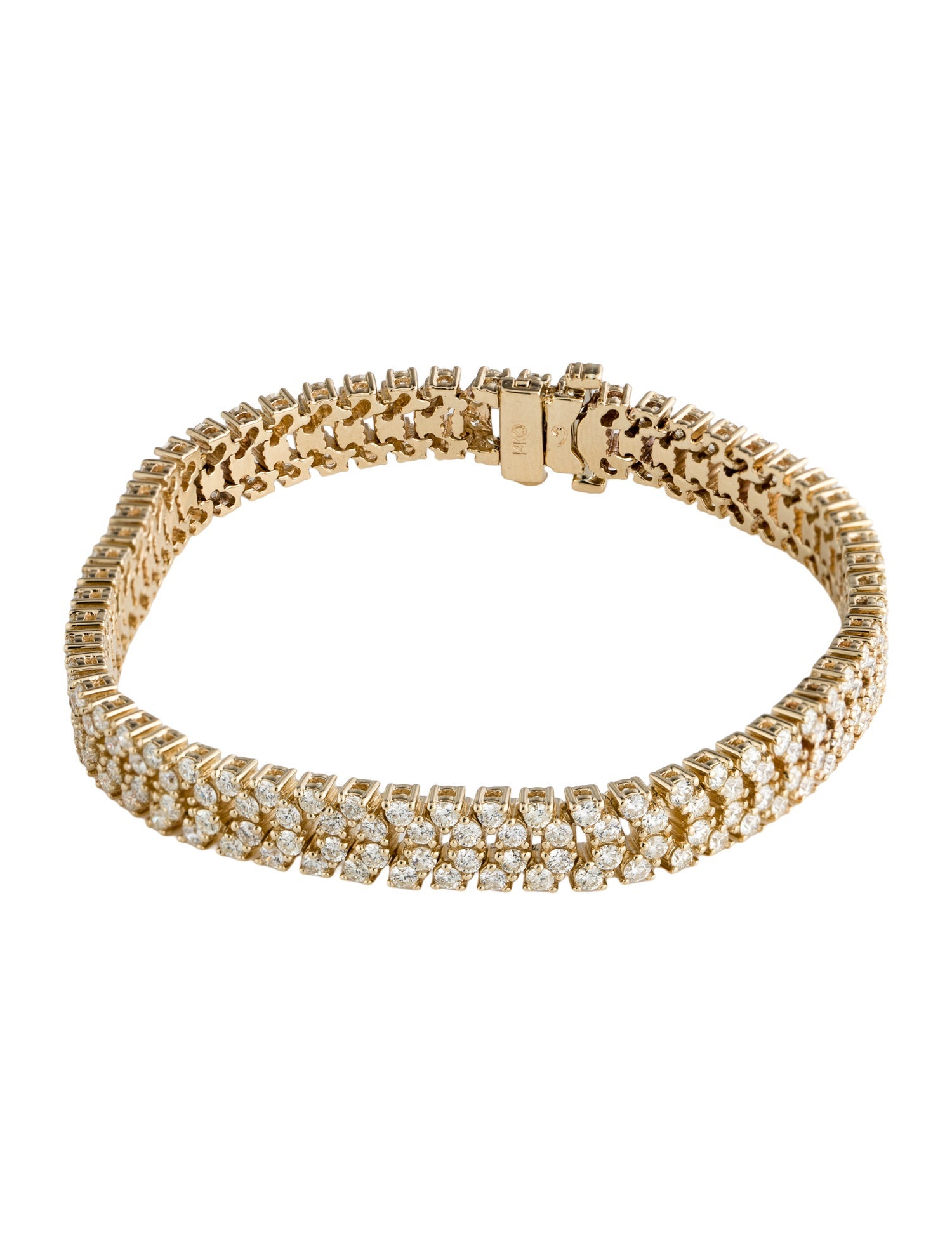 Bracelet 14K 6.00ctw Diamond Link Bracelet