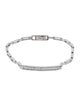 Bracelet 14K Diamond Link Bracelet
