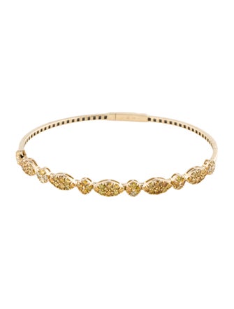 Bracelet 14K 1.93ctw Diamond Flexible Station Bracelet