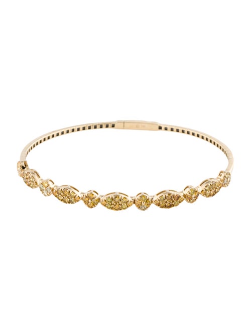 Bracelet 14K 1.93ctw Diamond Flexible Station Bracelet