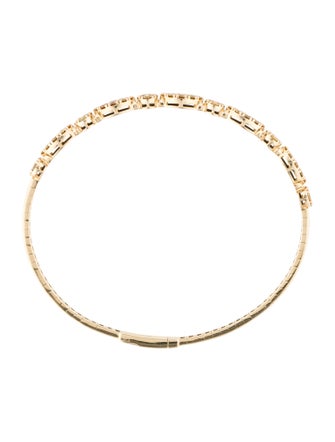 Bracelet 14K 1.93ctw Diamond Flexible Station Bracelet