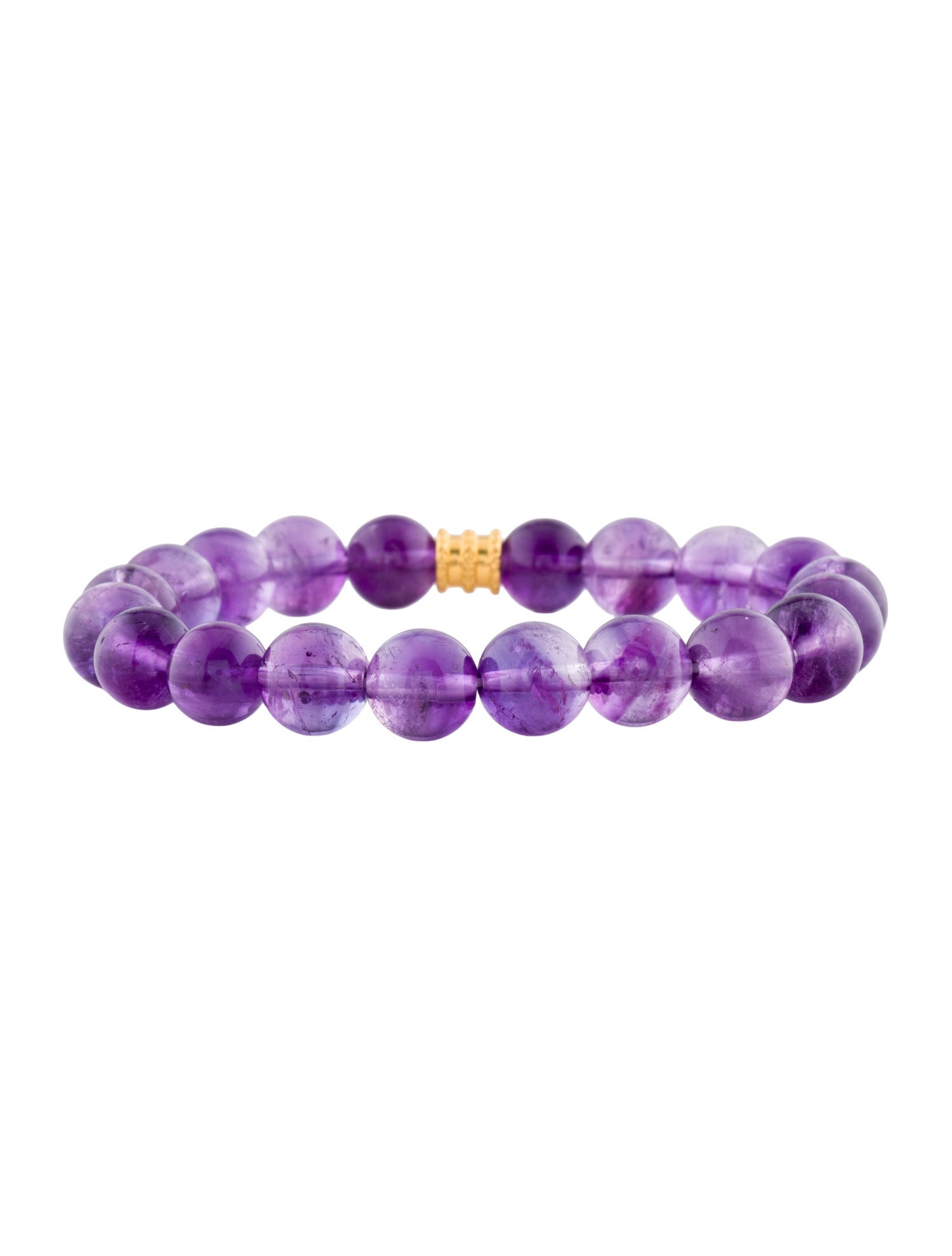 Bracelet 24K Amethyst Beaded
