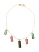 Bracelet 14K Tourmaline Charm Bracelet