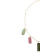 Bracelet 14K Tourmaline Charm Bracelet