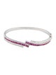 Bracelet 18K Ruby & Diamond Bangle Bracelet