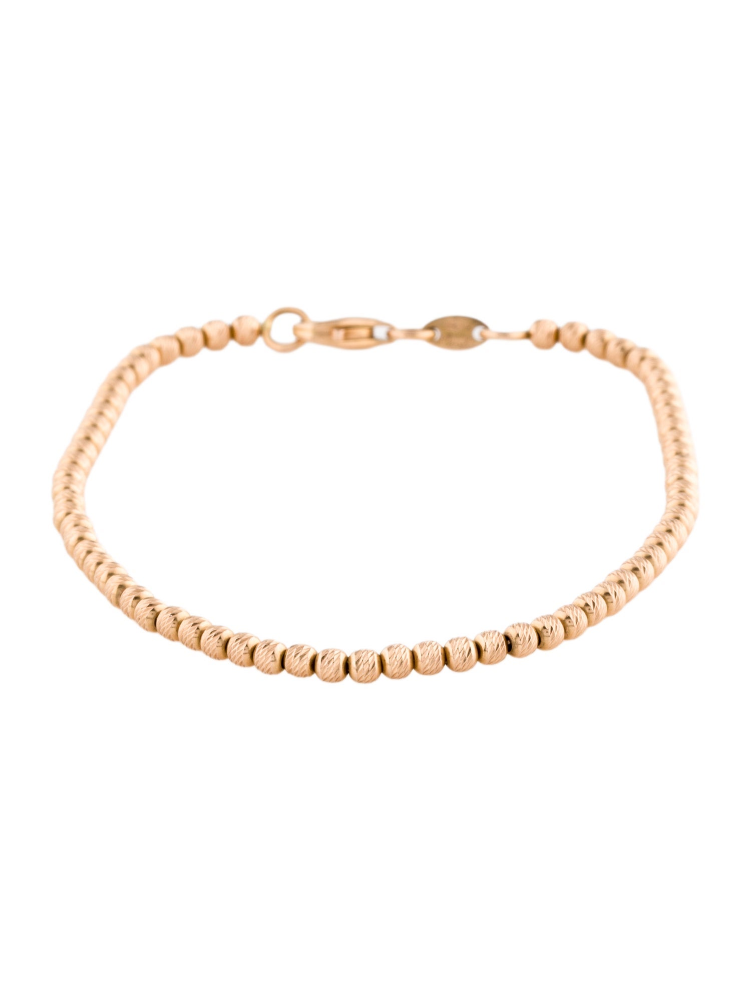 Bracelet 18K Bead Link