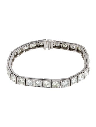 Bracelet 14K 7.70ctw Diamond Tennis Bracelet