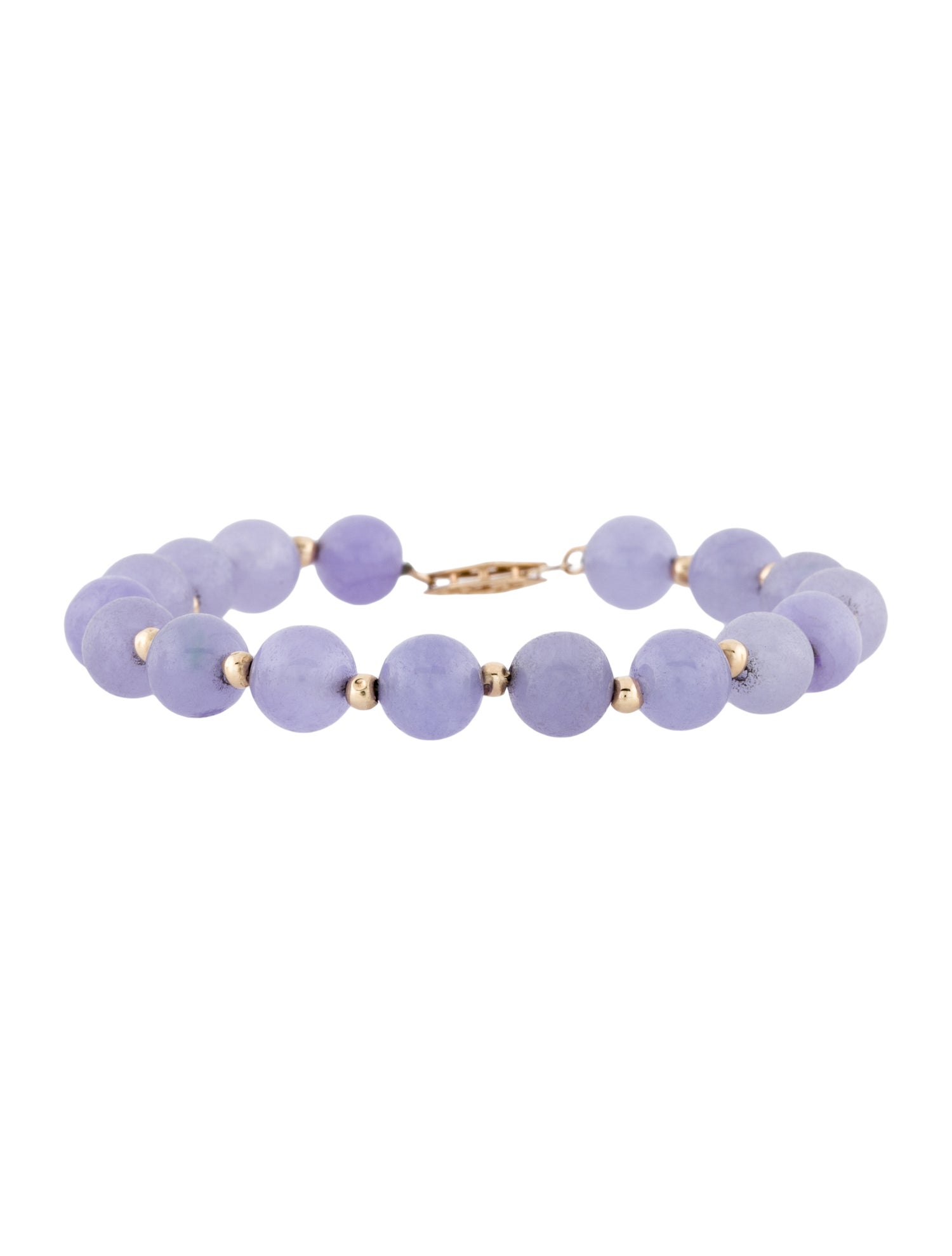 Bracelet 14K Dyed Jadeite Bead