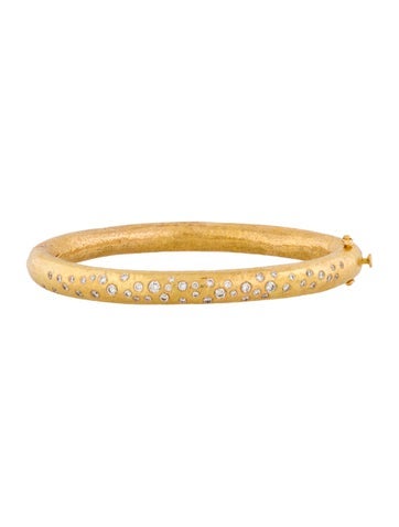 Bracelet Bangle 18K Diamond Sprinkle
