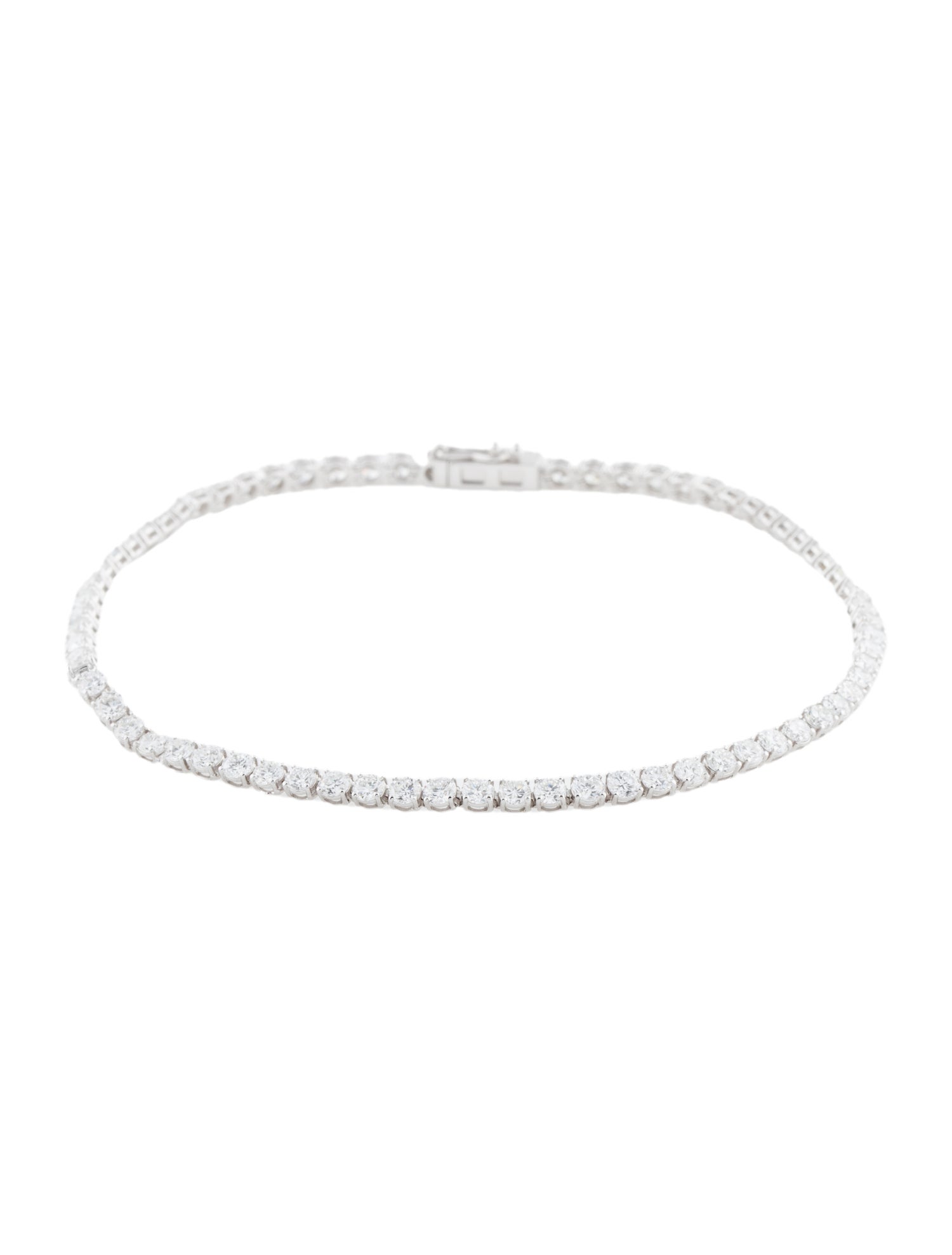 Bracelet 14K 3.21 Lab-Grown Diamond Tennis Bracelet