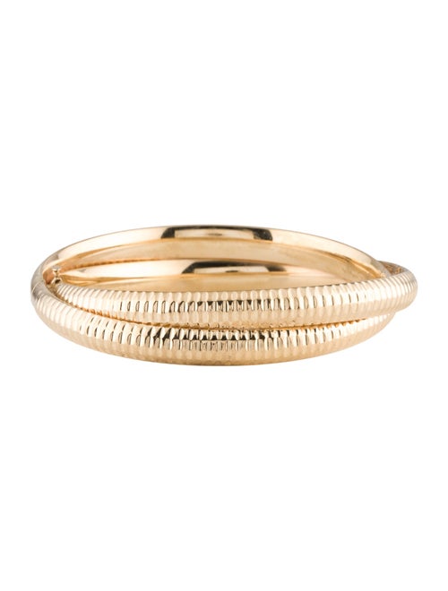 Bracelet 14K Overlap Bracelet Bangle