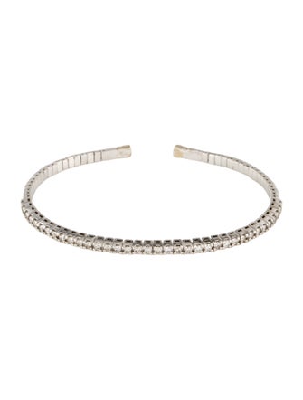 Bracelet 14K Diamond Flex Cuff Bracelet