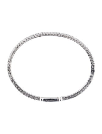 Bracelet 14K 2.25ctw Lab-Grown Diamond Tennis Flexible Bangle Bracelet