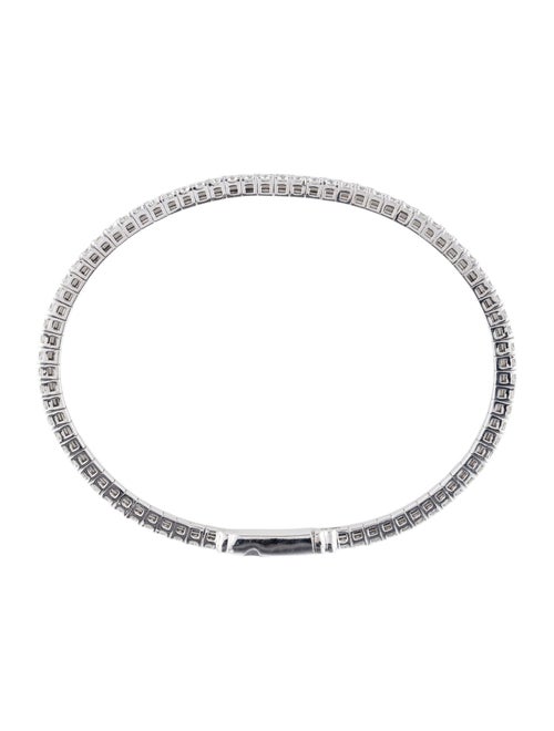 Bracelet 14K 2.25ctw Lab-Grown Diamond Tennis Flexible Bangle Bracelet