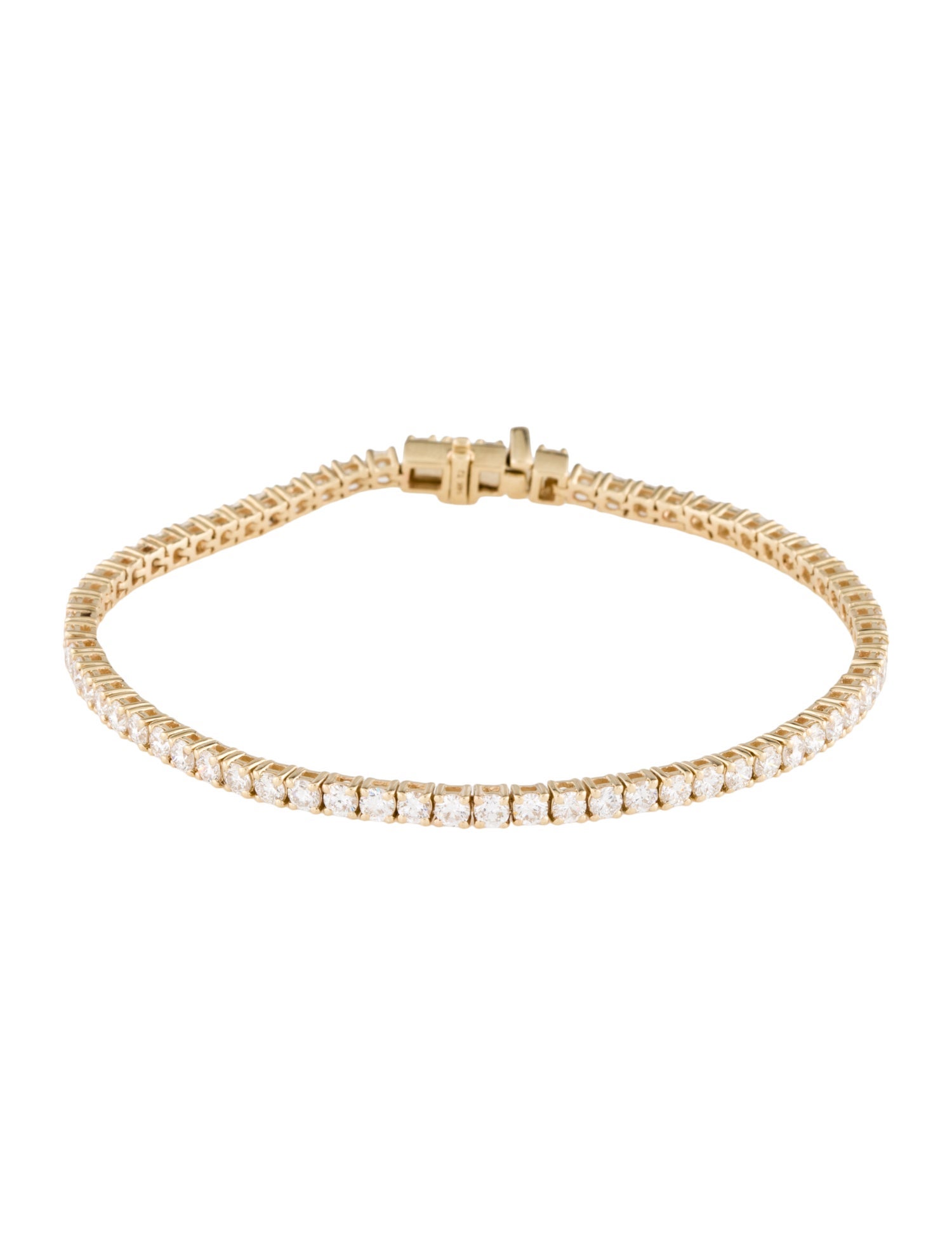 Bracelet 14K 4.00ctw Lab-Grown Diamond Tennis Bracelet