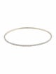 Bracelet 14K Diamond Thin Bangle