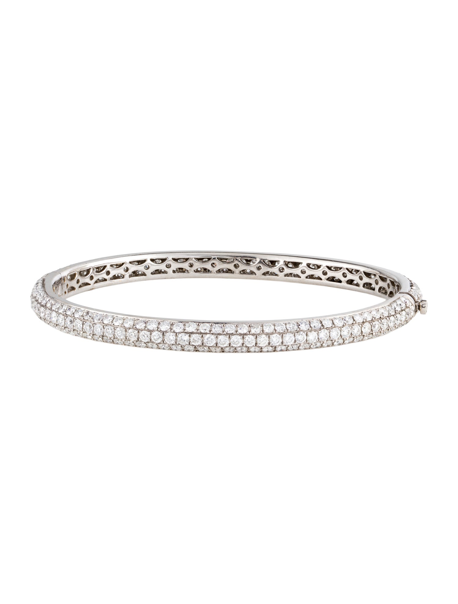 Bracelet 18K 5.96ctw Diamond Pavé Bangle