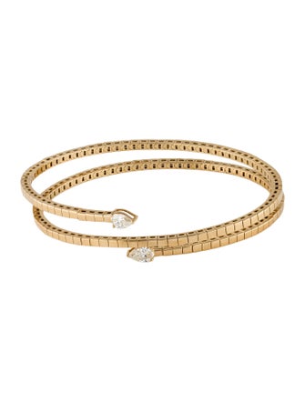 Bracelet 18K Diamond Wrap Flex Bracelet